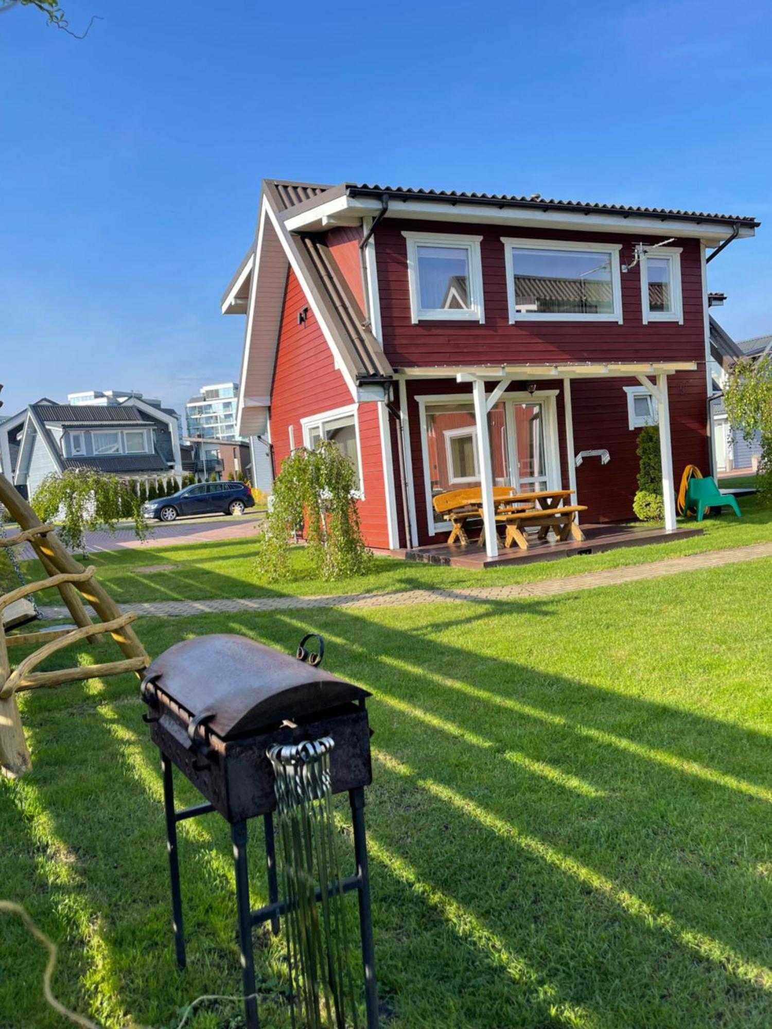 Osupio Kiemelis Villa Šventoji Exterior foto